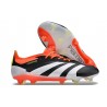 adidas Predator Elite FG Chaussure Noir Banc Rouge Solaire
