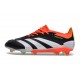 adidas Predator Elite FG Chaussure Noir Banc Rouge Solaire