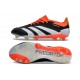 adidas Predator Elite FG Chaussure Noir Banc Rouge Solaire