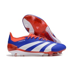adidas Predator Elite FG Chaussure Bleu Blanc Rouge