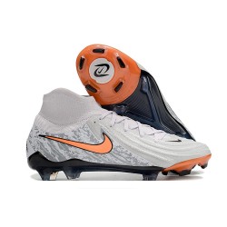 Chaussure Nike Phantom Luna II Elite FG Gris Orange