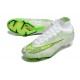 Crampons Nike Air Zoom Mercurial Superfly IX Elite FG Blanc Vert