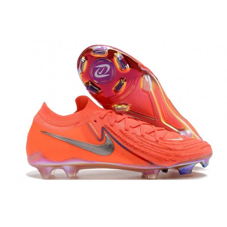 Nike Phantom Luna 2 Elite FG X Haaland Cramoisi Vif Blanc