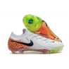 Nike Gripknit Phantom GX Elite FG Blanc Noir Orange