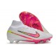 Crampons Nike Air Zoom Mercurial Superfly IX Elite FG Blanc Rose