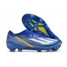 adidas X Crazyfast Messi.1 FG Crampon Bleu Lucide Eclat de Bleu Blanc