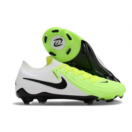 Nike Phantom GX2 Elite FG Vert Blanc Noir