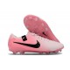 Nike Tiempo Legend 10 Elite FG Crampon Rose Mousse Noir