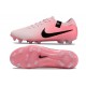 Nike Tiempo Legend 10 Elite FG Crampon Rose Mousse Noir