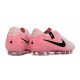 Nike Tiempo Legend 10 Elite FG Crampon Rose Mousse Noir