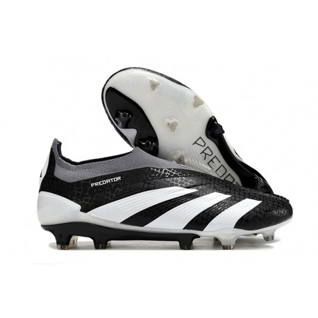 Crampon adidas Predator Elite LL Elite FG Noir Blanc