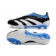 Crampon adidas Predator Elite LL Elite FG Noir Blanc Bleu