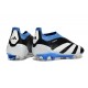 Crampon adidas Predator Elite LL Elite FG Noir Blanc Bleu