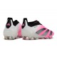 Crampon adidas Predator Elite LL Elite FG Blanc Rose Noir