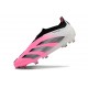 Crampon adidas Predator Elite LL Elite FG Blanc Rose Noir