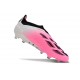 Crampon adidas Predator Elite LL Elite FG Blanc Rose Noir