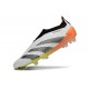 Crampon adidas Predator Elite LL Elite FG Blanc Noir Orange