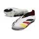Crampon adidas Predator Elite LL Elite FG Blanc Noir Rouge Jaune