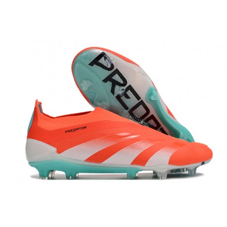 Crampon adidas Predator Elite LL Elite FG Rouge Blanc Bleu