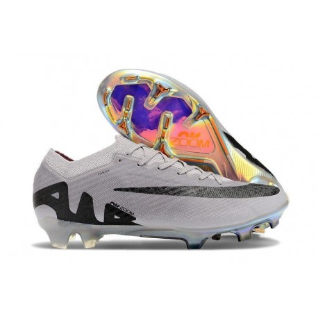 Nike Zoom Mercurial Vapor 15 Elite FG Nouvelles Gris Atmosphere Noir