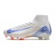Crampon Nike Mercurial Superfly X Elite FG Blueprint Blanc Bleu