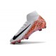 Crampon Nike Mercurial Superfly X Elite FG Blanc Orange Noir