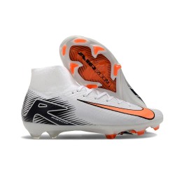Crampon Nike Mercurial Superfly X Elite FG Blanc Orange Noir
