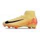 Crampon Nike Mercurial Superfly X Elite FG Jaune Noir Rose