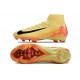 Crampon Nike Mercurial Superfly X Elite FG Jaune Noir Rose
