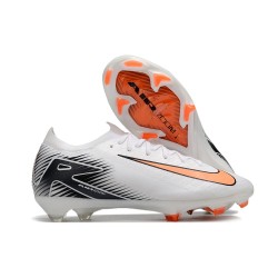Crampons Nike Mercurial Vapor XVI 16 Elite FG Blanc Orange Noir