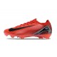 Crampons Nike Mercurial Vapor XVI 16 Elite FG Rouge Noir