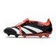 adidas Predator Elite Foldover Tongue FG Noir Blanc Rouge Solaire