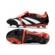 adidas Predator Elite Foldover Tongue FG Noir Blanc Rouge Solaire