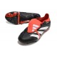 adidas Predator Elite Foldover Tongue FG Noir Blanc Rouge Solaire