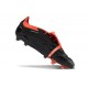 adidas Predator Elite Foldover Tongue FG Noir Blanc Rouge Solaire