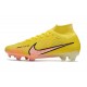 Nike Air Zoom Mercurial Superfly IX Elite FG Lucent - Jaune Crépuscule Barely Grape