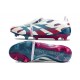 adidas Predator Elite Foldover Tongue FG Blanc Bleu Rouge
