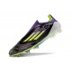 adidas F50 Elite Sans Lacets FG Fast Reborn - Violet Blanc Lucid Lemon