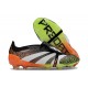 adidas Predator Elite Foldover Tongue FG Noir Blanc Orange Vert
