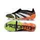 adidas Predator Elite Foldover Tongue FG Noir Blanc Orange Vert
