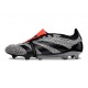 adidas Predator Elite Foldover Tongue FG Noir Gris Rouge