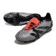 adidas Predator Elite Foldover Tongue FG Noir Gris Rouge