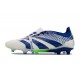 adidas Predator Elite Foldover Tongue FG Blanc Bleu Vert
