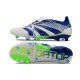 adidas Predator Elite Foldover Tongue FG Blanc Bleu Vert