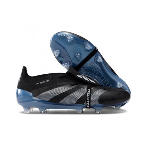adidas Predator Elite Foldover Tongue FG Noir Bleu
