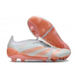 adidas Predator Elite Foldover Tongue FG Bleu Très Pâle Rose Lucide Jaune Semi Solaire