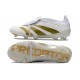 adidas Predator Elite Foldover Tongue FG Blanc Ftwr Or Métallique 