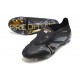 adidas Predator Elite Foldover Tongue FG Noir Carbone Or Métallique