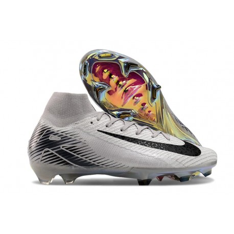 Crampon Nike Mercurial Superfly X Elite FG Gris Noir