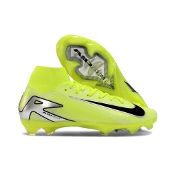 Crampon Nike Mercurial Superfly X Elite FG Volt Argent Noir